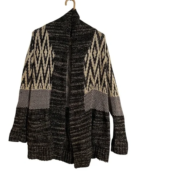 Lucky Brand Wool Blend open Cardigan Sweater Size Small - Picture 6 of 7